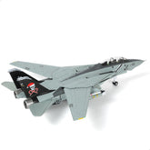 1/100 F-14B Tomcat Diecast Metal Model-VF-103 "Santa Cats" Christmas Painting Jet with Stand
