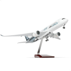 1/144 Airbus A350 aircraft model Resin Model with Stand QIYUMOKE