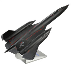 1:72 Diecast Metal SR-71 Blackbird Model - USAF High-Speed Spy Plane with Stand by AF1