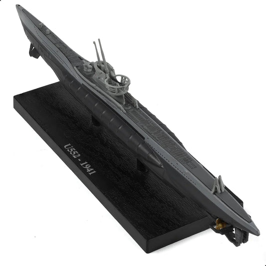 1/350 Die-cast WWII German Kriegsmarine U-552 Submarine Model, Roter Teufel Livery, NUOTIE