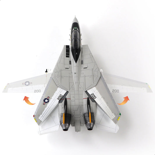 NUOTIE 1/72 Grumman F-14 Tomcat Diecast Metal Model - VF-84 Jolly Rogers