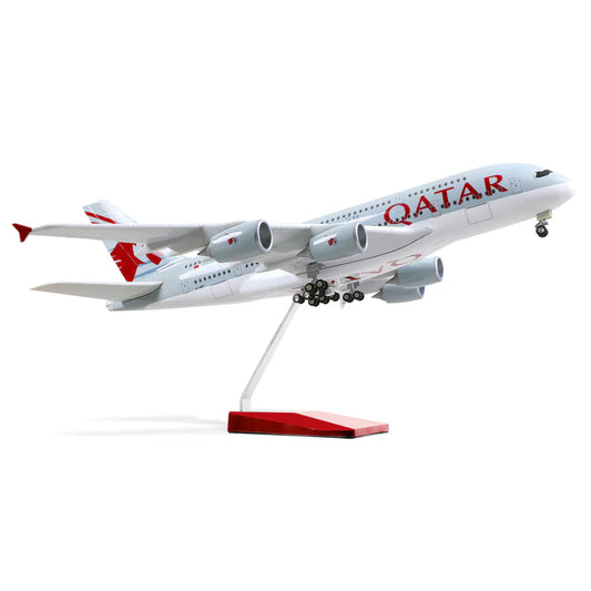 Discovering the 1:160 Airbus A380 Qatar Airways Diecast Model: A Metal Marvel in the World of Civil Aircraft Model Collecting
