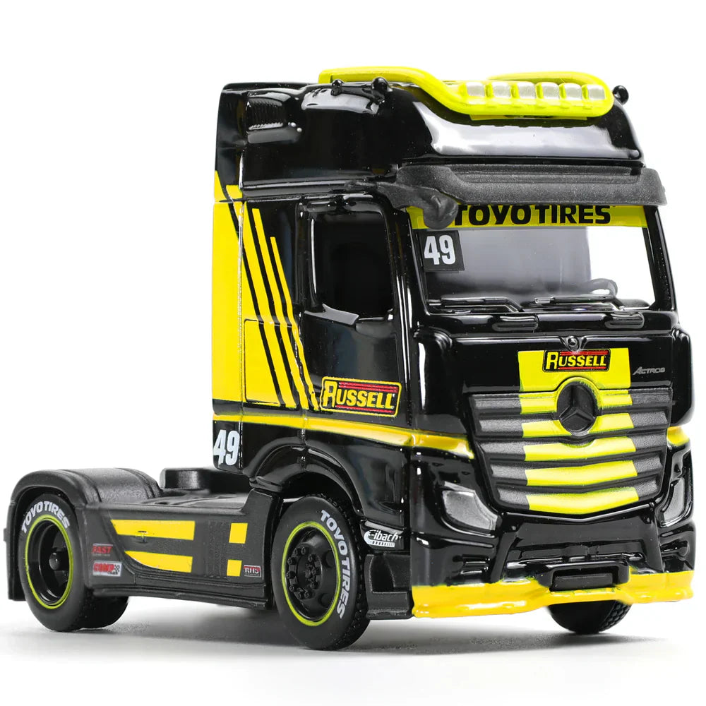 Mercedes-Benz Actros 1851 Container Semi Truck Scale Model