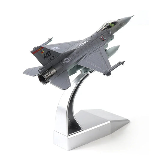 1/100 Scale F-16C Fighting Falcon Diecast Model: A High-Flying Icon in Military and Metal Aircraft Collections