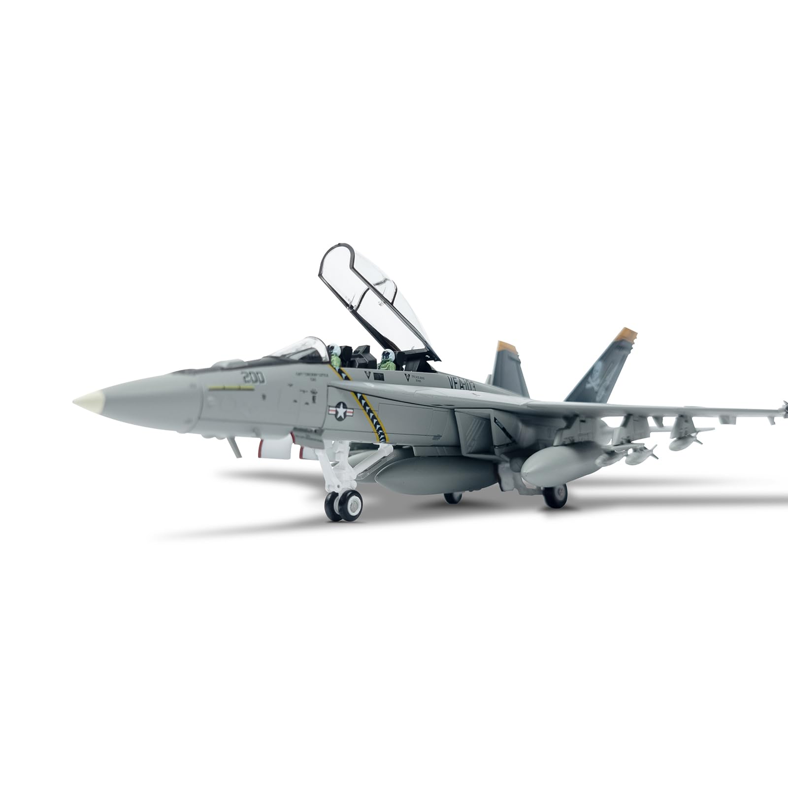 1:72 Diecast Metal F/A-18F Jolly Rogers Model - US Navy Strike Fighter by NUOTIE