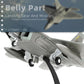 F-22 Raptor 1/100 Scale Diecast Metal Fighter Jet Model Stealth Combat Airplane Air Force Aircraft Alloy Model with Stand for Adult Military Collections or Gift (FF 03049)