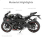 1:12 Motorcycle Model for Suzuki GSX R1000R Alloy Diecast Motorcycle Model Toy Mini Moto Gift（Black）