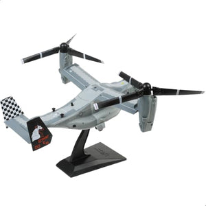 NUOTIE 1/72 USMC MV-22B Osprey Model VMMT-204 Raptors Diecast Plane Stand