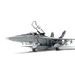 NUOTIE F/A-18F Super Hornet 1/72 Metal Airplane Model Kits with Display Base VFA-103 Jolly Rogers Diecast Alloy Fighter Replica Prebuild Military Aircraft for Collection or Gift