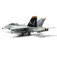 NUOTIE F/A-18F Super Hornet 1/72 Metal Airplane Model Kits with Display Base VFA-103 Jolly Rogers Diecast Alloy Fighter Replica Prebuild Military Aircraft for Collection or Gift