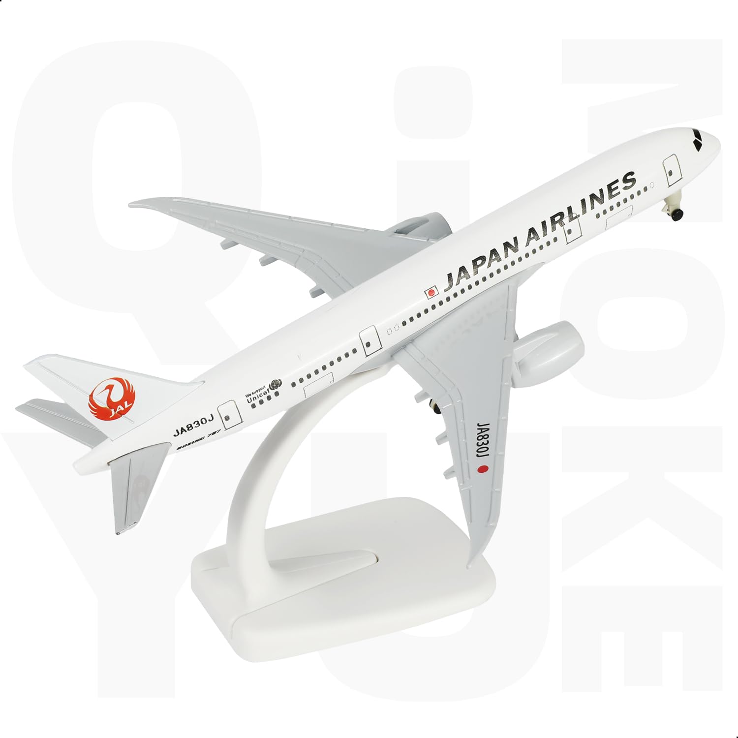 1/300 JAL Japan Airlines Boeing 787 Airplane Model - Diecast Metal
