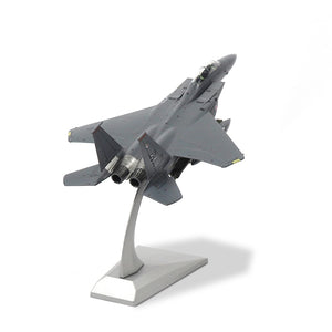 American Eagle F-15E Twin-Engine Fighter Pre-Build Model Kits 1:100 Aircraft Alloy Diecast Airplane Military Display Model Aircraft for Collection or Gift