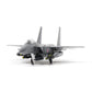 American Eagle F-15E Twin-Engine Fighter Pre-Build Model Kits 1:100 Aircraft Alloy Diecast Airplane Military Display Model Aircraft for Collection or Gift