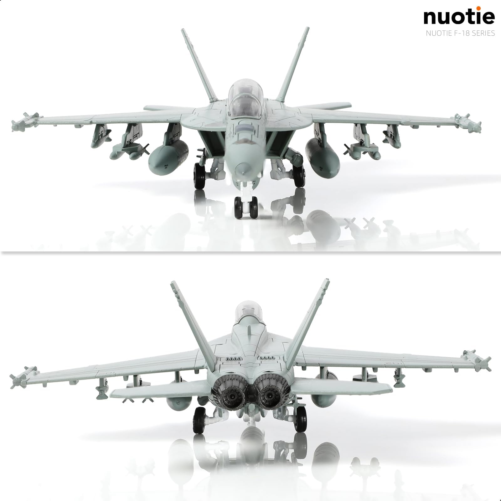 1:100 Diecast Metal F-18 Super Hornet Model - VFA-213 Blacklions US Navy Aircraft
