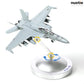 1/100 F/A-18 Super Hornet Fighter Aircraft Model Fighter U.S. Navy VAF-213 Blacklions Strike Fighter Squadron Painting F18 Model Diecast Plane Model with Display Stand Collection Gift for Adult