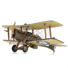 1/72 S.E.5a Diecast Metal Model - WWI RAF 74th Squadron Fighter (ACE-08 D276) with Stand