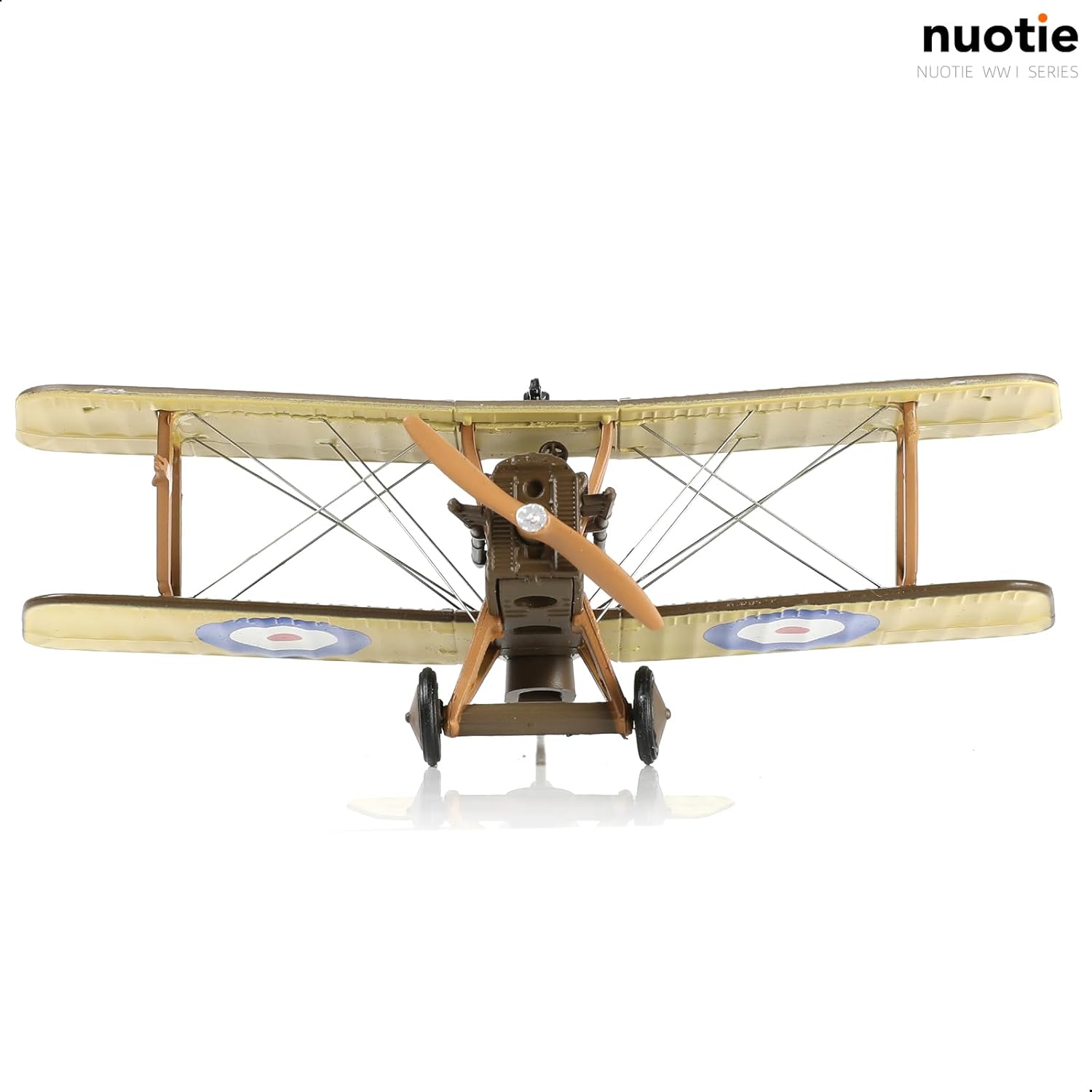 1/72 S.E.5a Diecast Metal Model - WWI RAF 74th Squadron Fighter (ACE-08 D276) with Stand