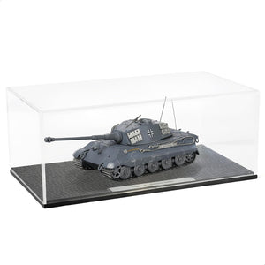 1/72 Scale Military Tank Model Finished Alloy Metal Die cast with Plastic Tank Model World War Ⅱ Army Vehicl Tank Mini 1945 Tiger Model Gift Collection Ideal for Military Fans (Berlin 1945)