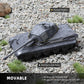 1/72 Scale Military Tank Model Finished Alloy Metal Die cast with Plastic Tank Model World War Ⅱ Army Vehicl Tank Mini 1945 Tiger Model Gift Collection Ideal for Military Fans (Berlin 1945)