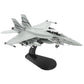 1/72 F/A-18F Ultimate Hornet Diecast Alloy Aircraft Model F18F Fighter Jet Simulation Model Kit Military Aircraft Model with Bracket for Collection and Gift