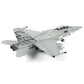 1/72 F/A-18F Ultimate Hornet Diecast Alloy Aircraft Model F18F Fighter Jet Simulation Model Kit Military Aircraft Model with Bracket for Collection and Gift