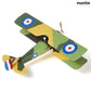 1/72 SPAD.S XIII Classic Fighter Aircraft Model WW I U.K. RYF 23th Squadron B6847 Painting SPAD Model Alloy Metal Die-cast Military Airplane Model with Display Stand Collection Gift for Adults