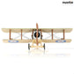 1/72 SPAD.S XIII Classic Fighter Aircraft Model WW I U.K. RYF 23th Squadron B6847 Painting SPAD Model Alloy Metal Die-cast Military Airplane Model with Display Stand Collection Gift for Adults