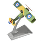 1/72 SPAD.S XIII Classic Fighter Aircraft Model WW I U.K. RYF 23th Squadron B6847 Painting SPAD Model Alloy Metal Die-cast Military Airplane Model with Display Stand Collection Gift for Adults