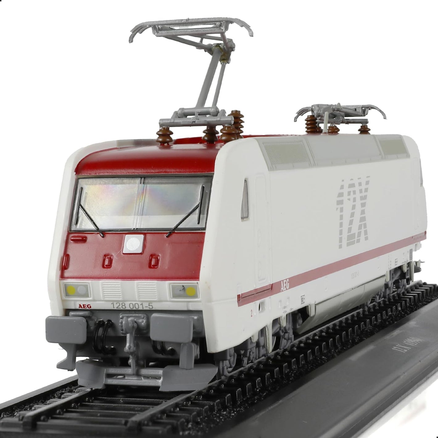 1/87 (HO Scale) 1994 12X Finished Locomotive Model - Train Track Collectible - White