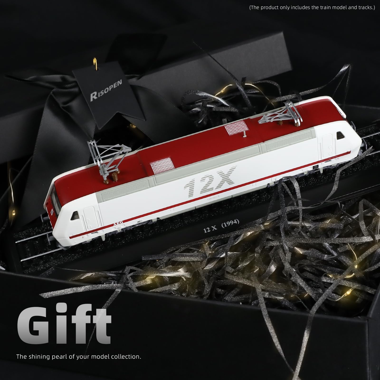 1/87 (HO Scale) 1994 12X Finished Locomotive Model - Train Track Collectible - White