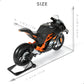 1:12 Motorcycle Model for KTM RC 8C Alloy Diecast Motorcycle Model Toy Mini Moto Gift（Orange）