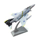 F-4C Phantom 1:100 Scale Model Aircraft Kit Metal Diecast Airplane Model Kit Military Decorations&Gifts (Navy Livery)