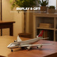 1/240 Northwest Airlines (NWA) Boeing 747 Model Plane - 30cm Resin Aircraft Kit with Display Stand - Classic Aviation Collectible