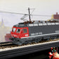 1/87 (HO Scale) 1982 Re 4/4 IV Nr. 10101 Finished Locomotive Model - Train Track Collectible - Grey