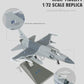 NUOTIE 1/72 PAF JF-17 Thunder Fighter Model Grey Camo Diecast Jet Stand
