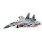 1/100 J-15 Flying Shark Carrier-Based Classic Fighter Model Grey Edition Metal diecast Airplane Model Military Collections and Gifts