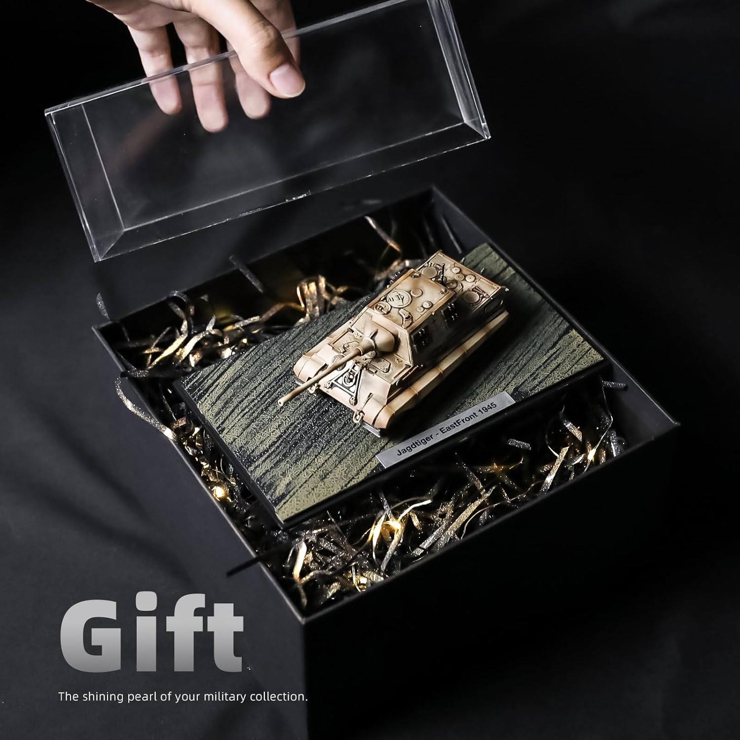 1/72 Die-cast Finished WWII German Jagdtiger Tank Destroyer Scale Model