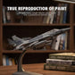 NUOTIE 1/72 FC-1 Fierce Dragon Model Grey Camo Diecast Jet Stand