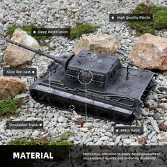 1/72 Die-cast Finished WWII German Jagdtiger Tank Destroyer Scale Model