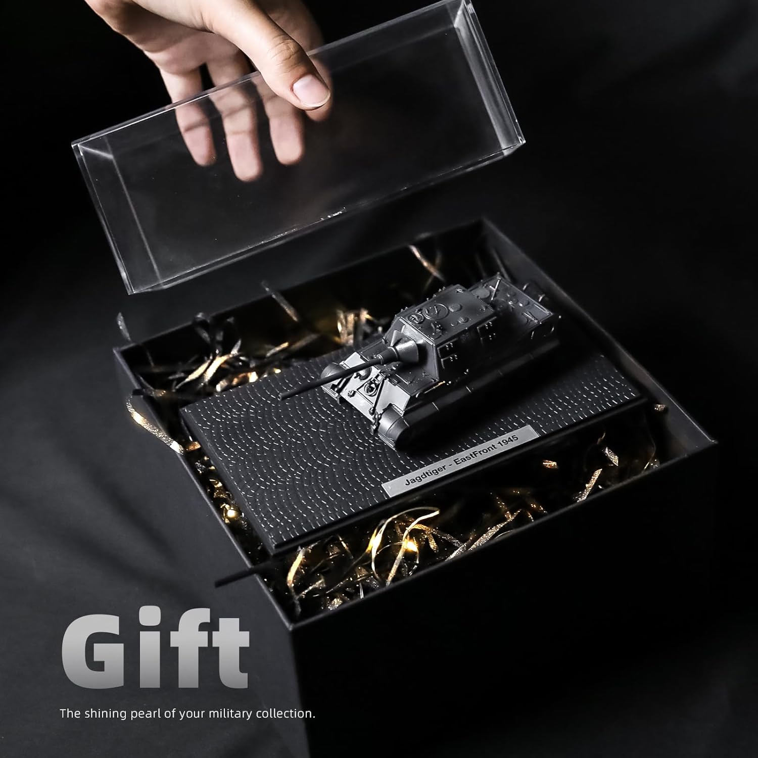 1/72 Die-cast Finished WWII German Jagdtiger Tank Destroyer Scale Model