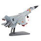 1/100 J-15 Flying Shark Carrier-Based Classic Fighter Model Grey Edition Metal diecast Airplane Model Military Collections and Gifts