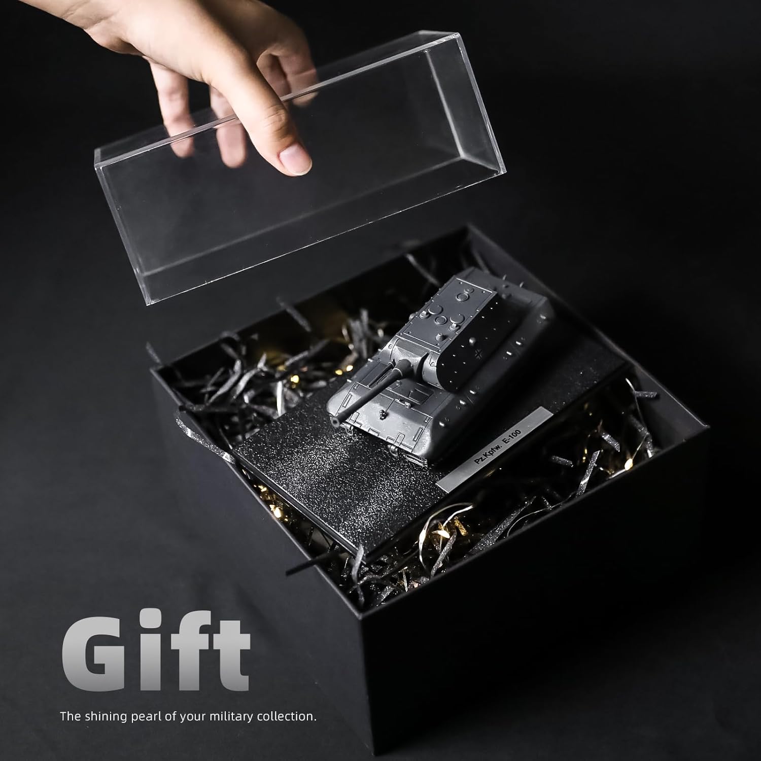 1/72 Die-cast Finished WWII German Pz.Kpfw. E-100 Heavy Tank Scale Model, NUOTIE