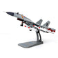 1/100 J-15 Flying Shark Carrier-Based Classic Fighter Model Grey Edition Metal diecast Airplane Model Military Collections and Gifts