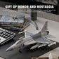 NUOTIE 1/72 PAF JF-17 Thunder Fighter Model Grey Camo Diecast Jet Stand