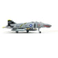 F-4C Phantom 1:100 Scale Model Aircraft Kit Metal Diecast Airplane Model Kit Military Decorations&Gifts (Navy Livery)