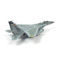 1/100 F-15C Eagle Metal Airplane Model Kits with Stand Gulf Spirit Diecast Alloy Fighter Model Jet Military Aircraft Collection for Adult Display or Gift