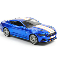 1:24 Die-cast 2015 Ford Mustang GT Muscle Car Scale Model Building Kit, MAISTO