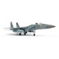 1/100 F-15C Eagle Metal Airplane Model Kits with Stand Gulf Spirit Diecast Alloy Fighter Model Jet Military Aircraft Collection for Adult Display or Gift