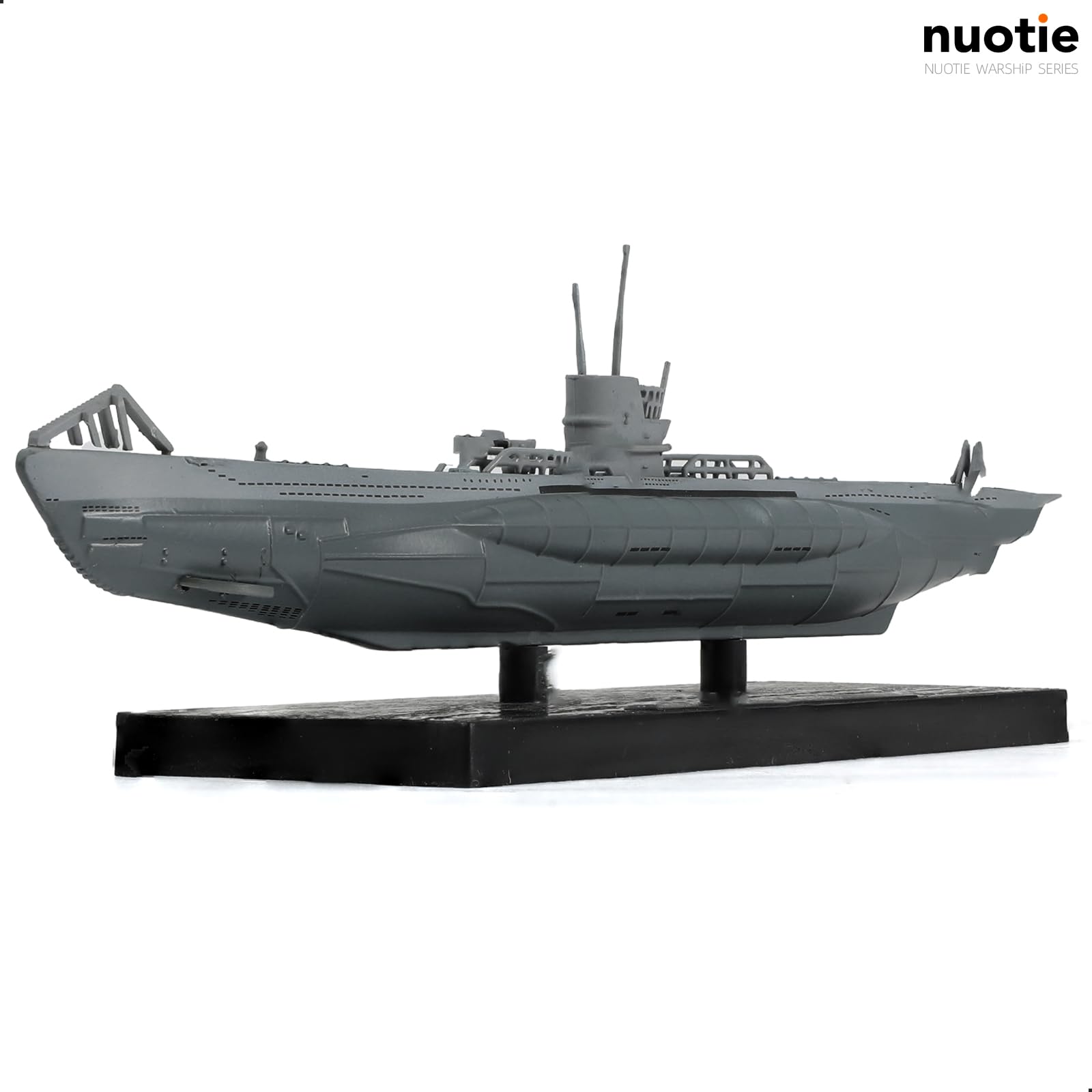 1/350 Die-cast WWII German Kriegsmarine U-47 Type VIIB Submarine Scale Model, NUOTIE