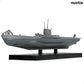 NUOTIE 1/350 U-47 1939 WWII German Kriegsmarine Submarine Battleship Model Type VIIB U-Boat Model Warld War II Alloy Metal Die-cast Military Model with Display Stand Collection Gift for Adult